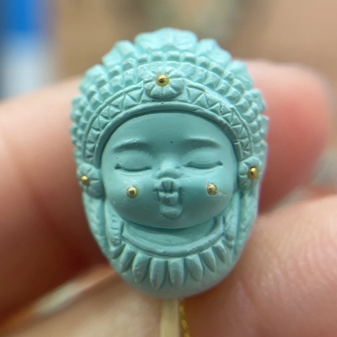 绿松石未镶嵌珠宝奇石