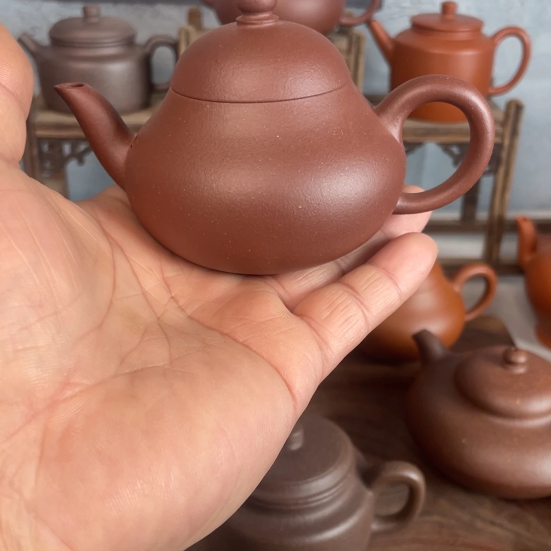 紫砂茶壶J***宜兴紫砂