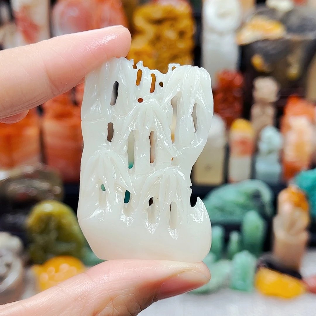 寿山石印石111包邮包刻