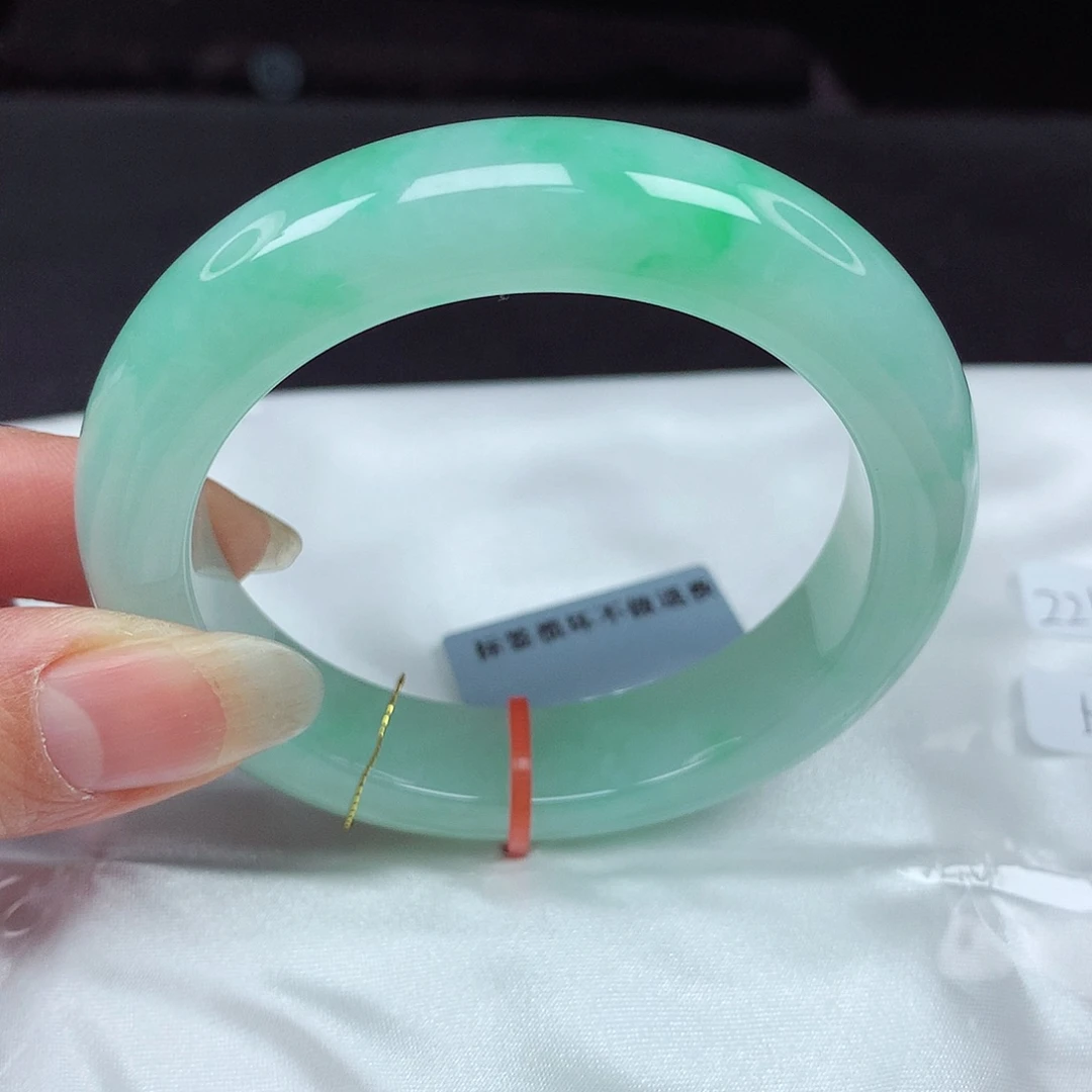 未镶嵌手镯翡翠52圈113