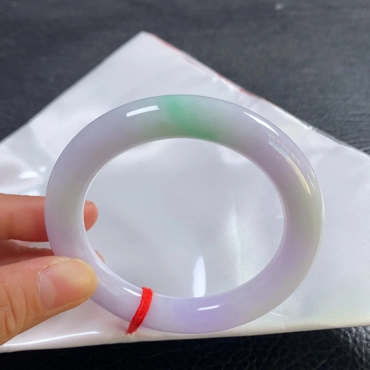 翡翠未镶嵌手镯（圆镯）55➕