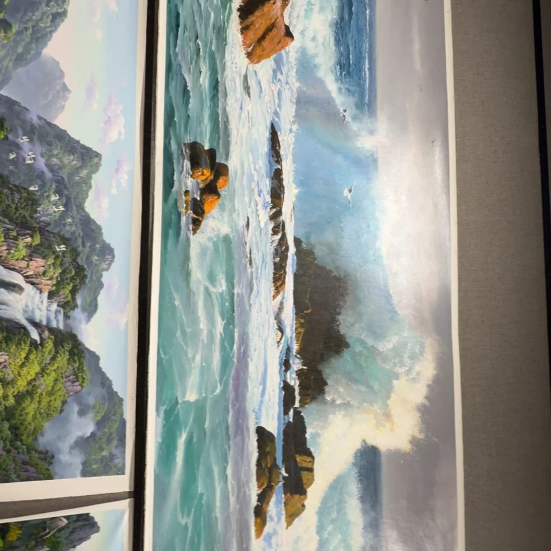 油画加油加油努力加油努力