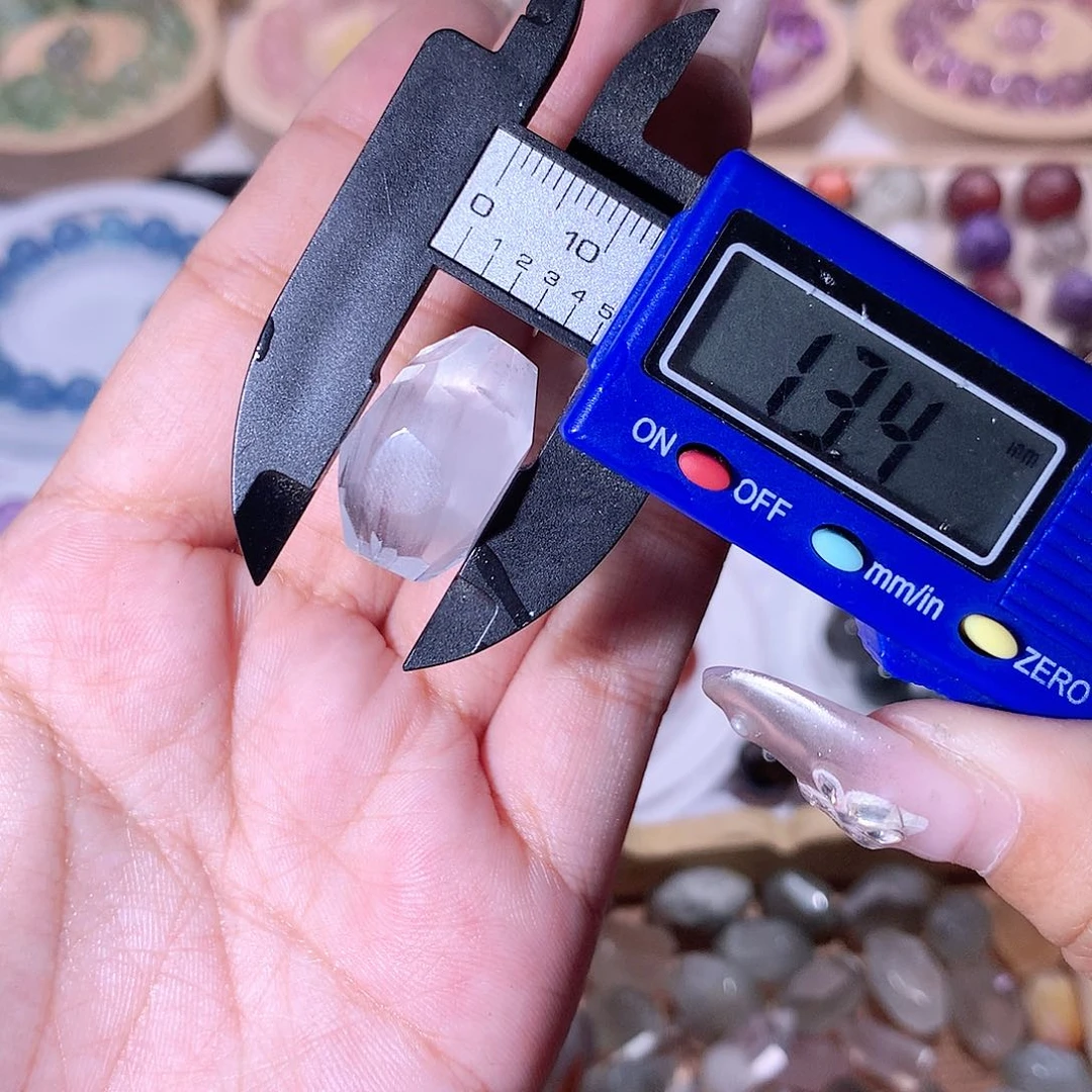 水晶珠宝半成品未镶嵌小****羽