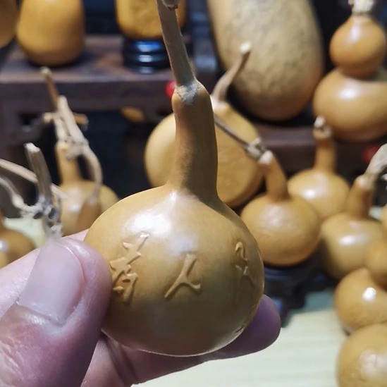 葫芦文玩葫芦押花葫芦