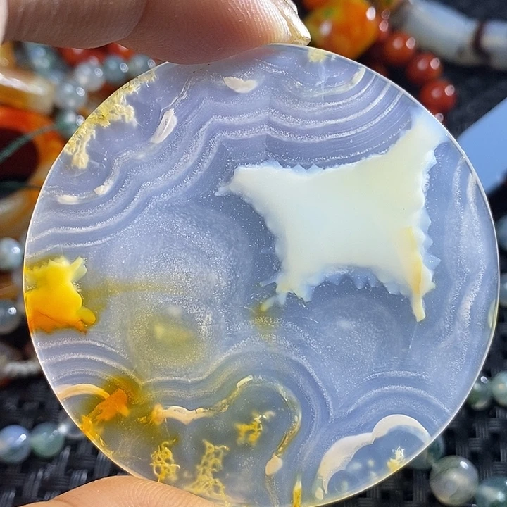 玛瑙/玉髓未镶嵌颈饰