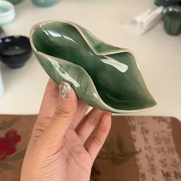 龙泉云间青瓷小米茶器