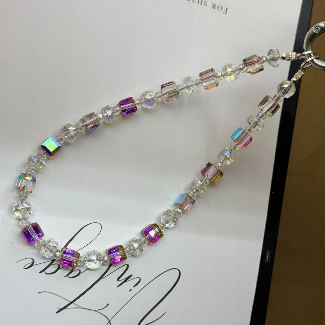 防丢挂饰魅影方糖防摔通用手机链包包挂饰创意钥匙扣挂绳车车挂件