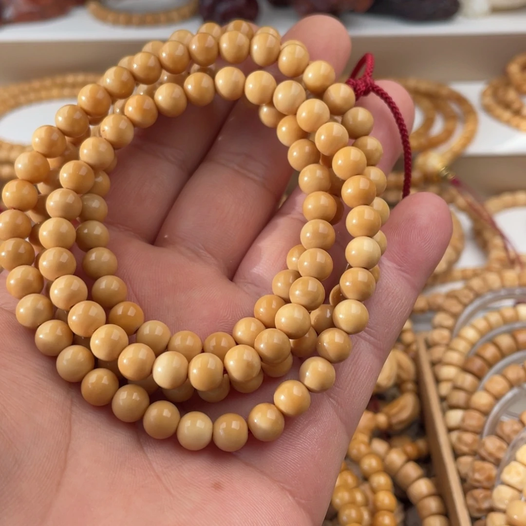 c***n龙脊菩提吊坠真龙脊11年老料无钥匙孔8圆长串无科技