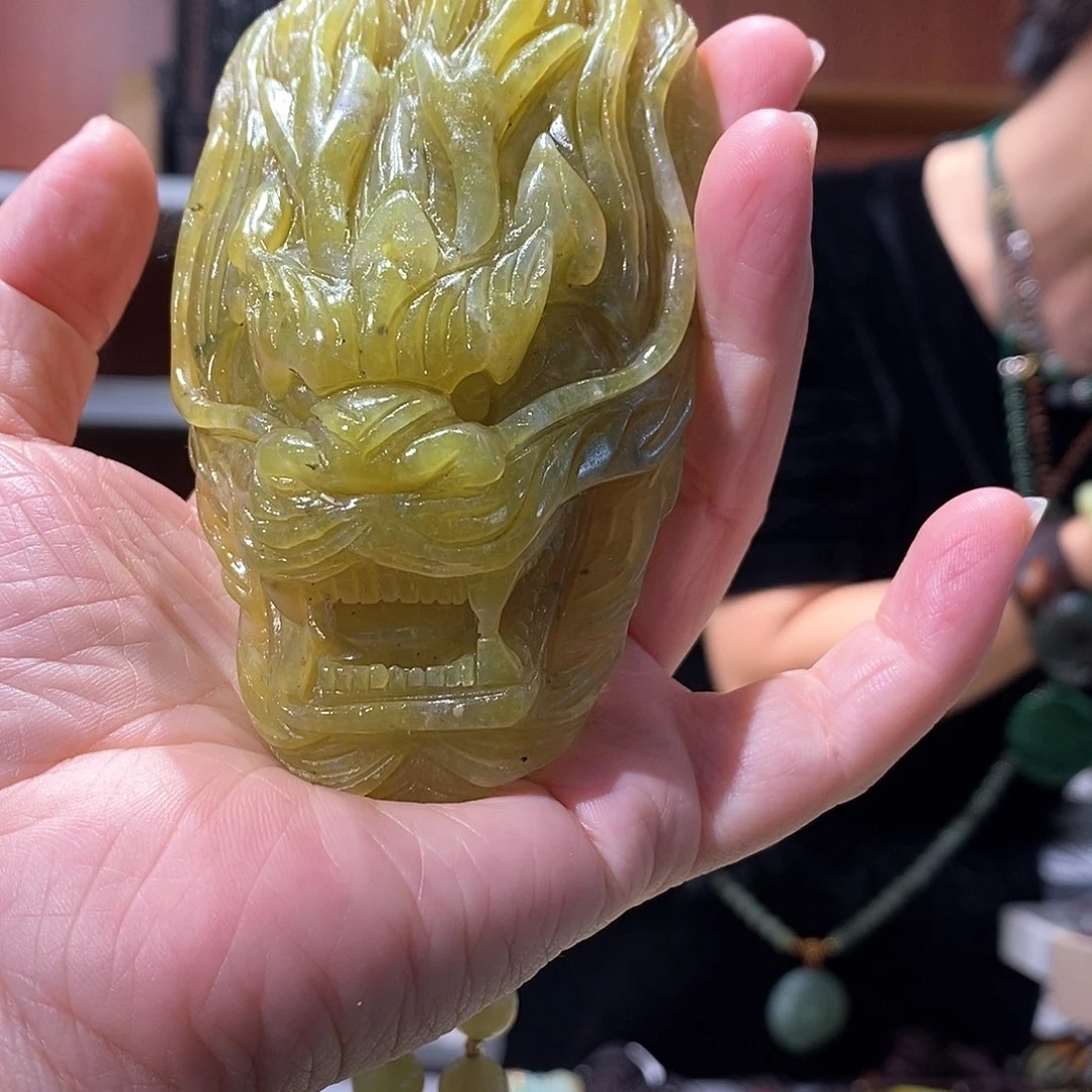 未镶嵌岫玉毛衣链