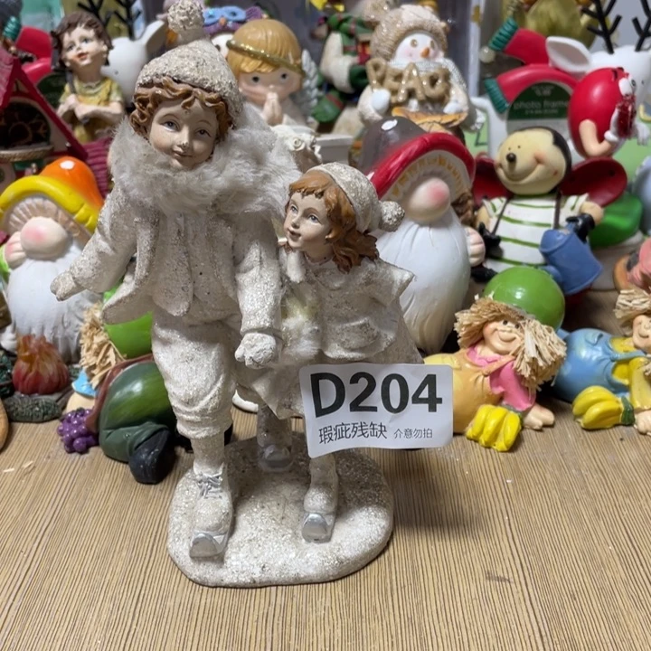 康***3摆件孤品老货微瑕瓷