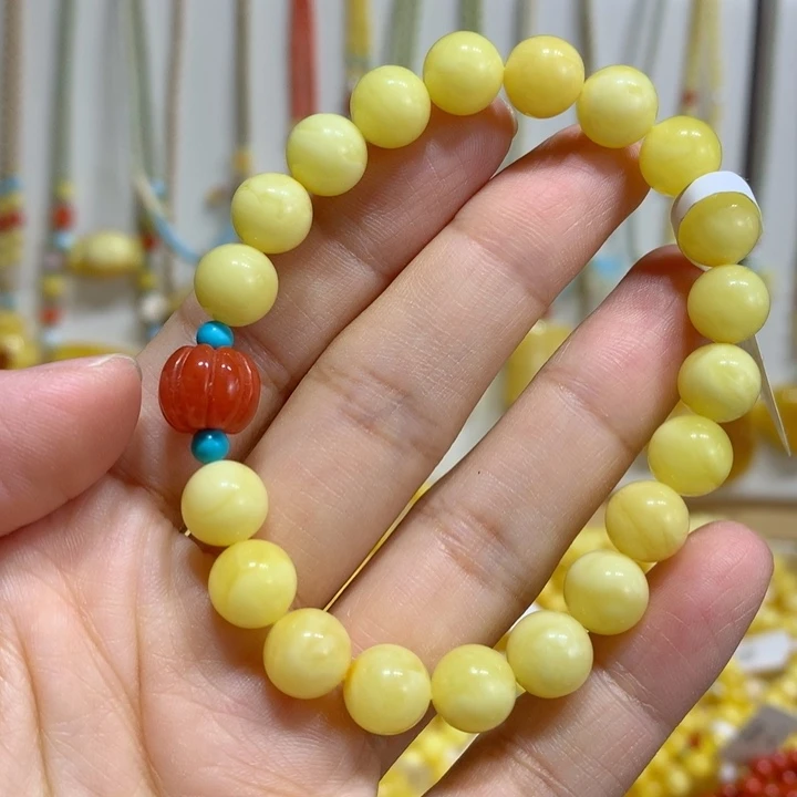 手链蜜蜡未镶嵌8.6mm