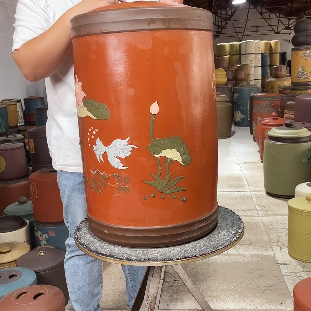 紫砂茶叶罐茶叶罐