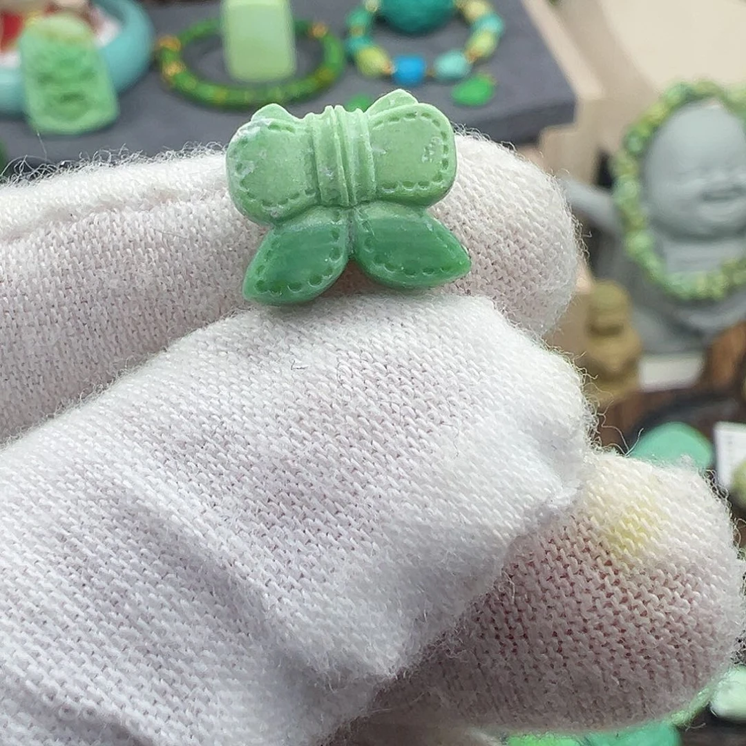 绿松石菜籽黄绿松石Z未镶嵌