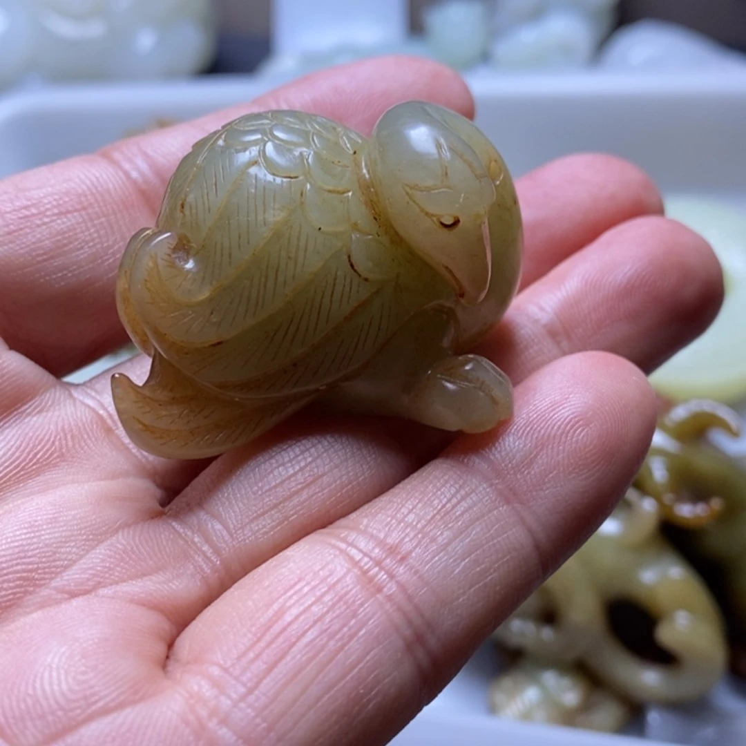 【闪购商品】和田玉（糖玉）颈饰未镶嵌黑**客