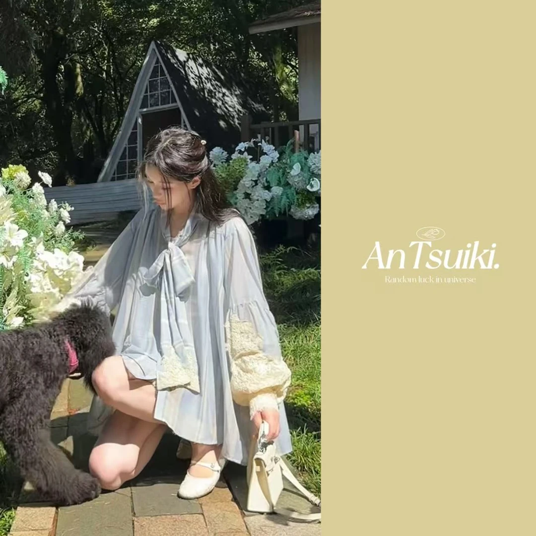 AnTsuki.【仲夏夜之梦】预约链接2.12上新春季新中式连衣裙