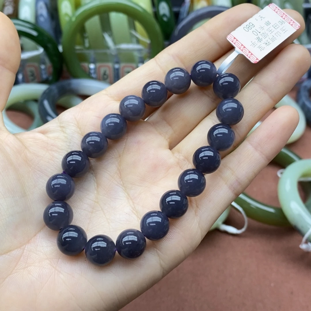 和田玉未镶嵌手串卡10