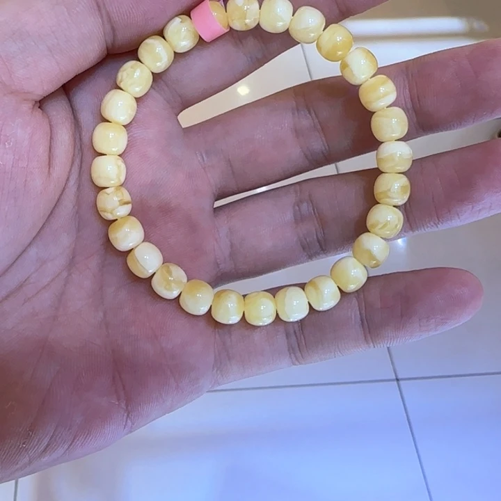 手链琥珀未镶嵌蜜蜡