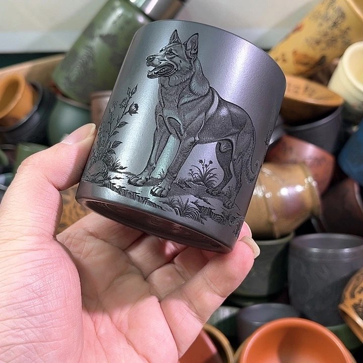 茶杯紫砂全手工紫砂主人杯