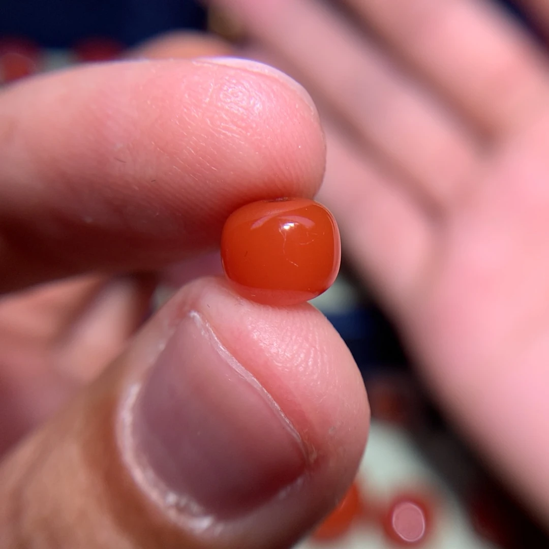 南红玛瑙老型7.3×6.3未镶嵌远*.