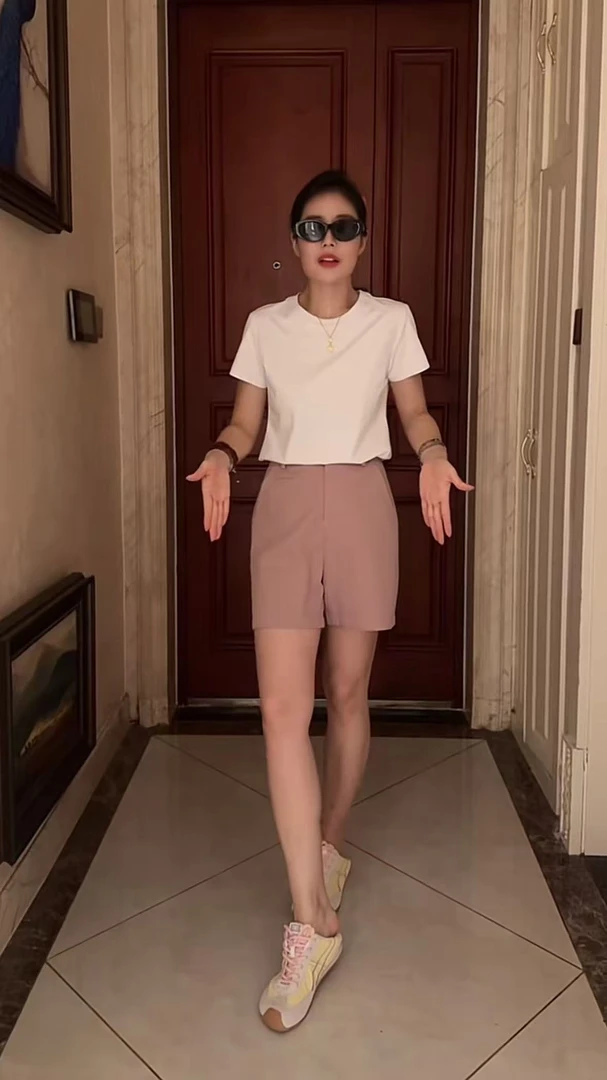 Miss huo夏款德训鞋 A19-C0006 粉色