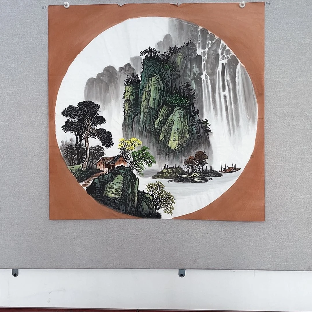 国画山水画作品欣赏1