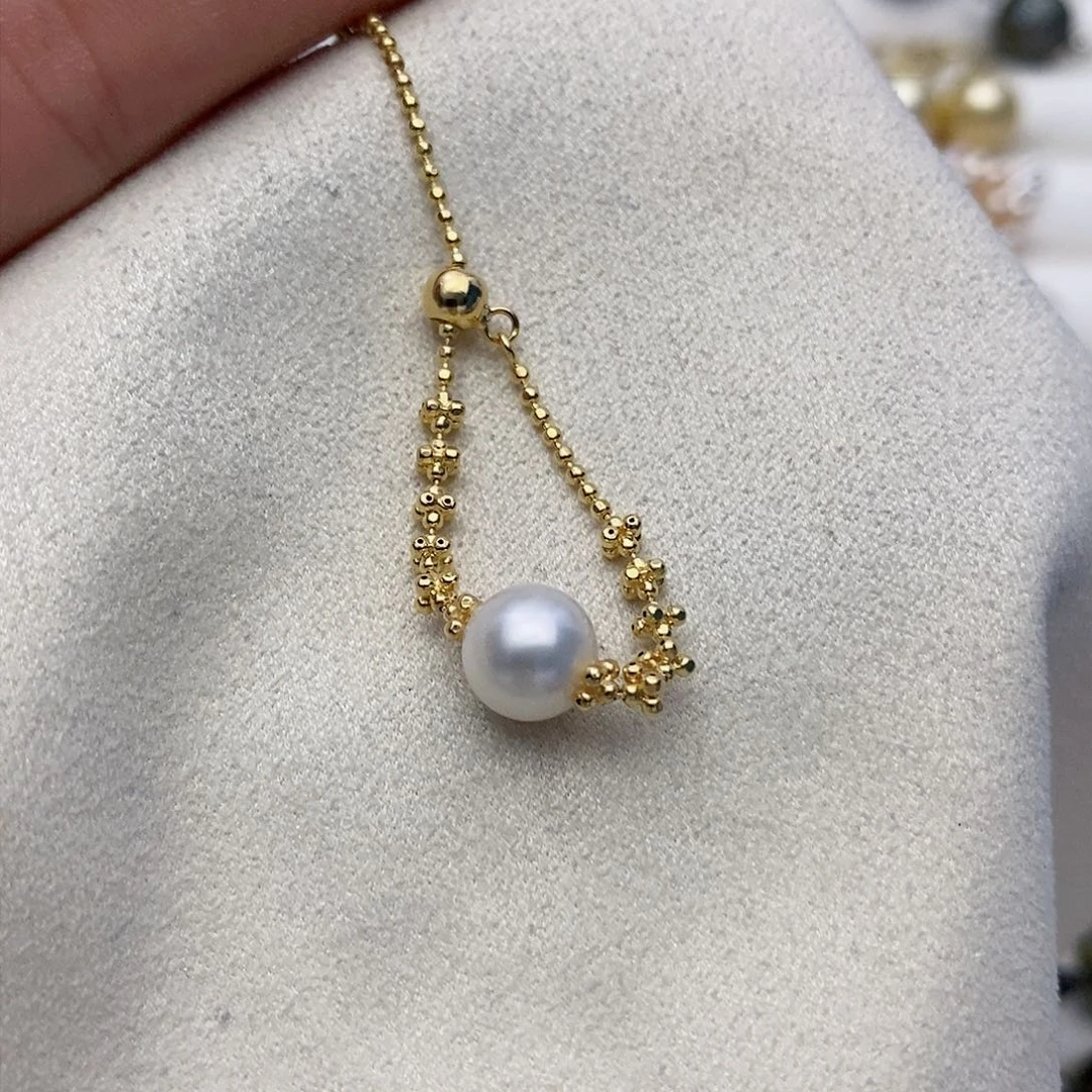【闪购商品】淡水珍珠戒指银S925镶嵌
