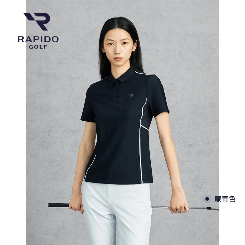 【新品】Rapido睿必度25春夏女GOLF收腰短袖POLO衫雳霹道VP5442P79