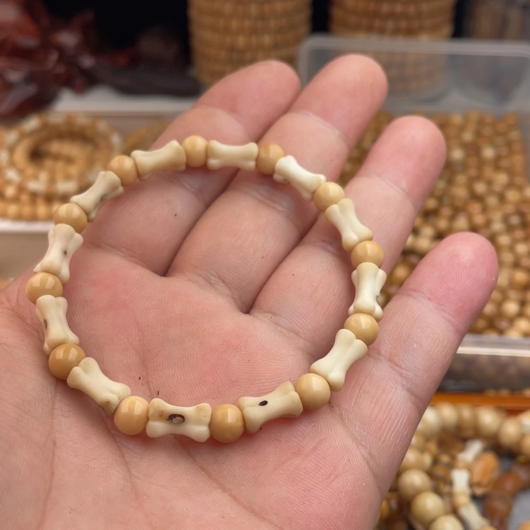 菩提根/象牙果吊坠散*真龙脊节节高升手串无科技