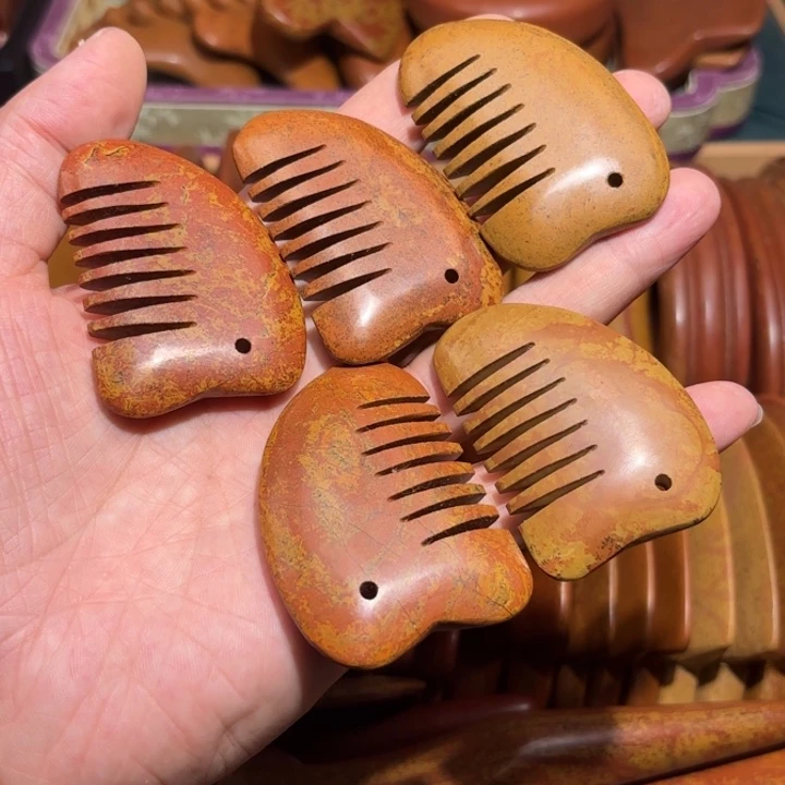 红砭石精品款小梳子