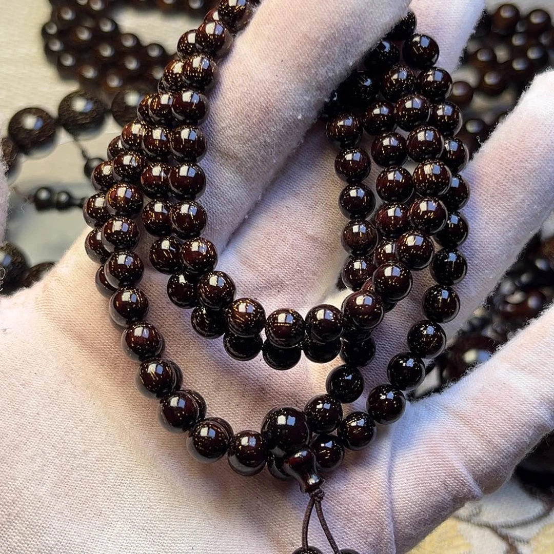 檀香紫檀（小叶紫檀）0.6 108颗满天星