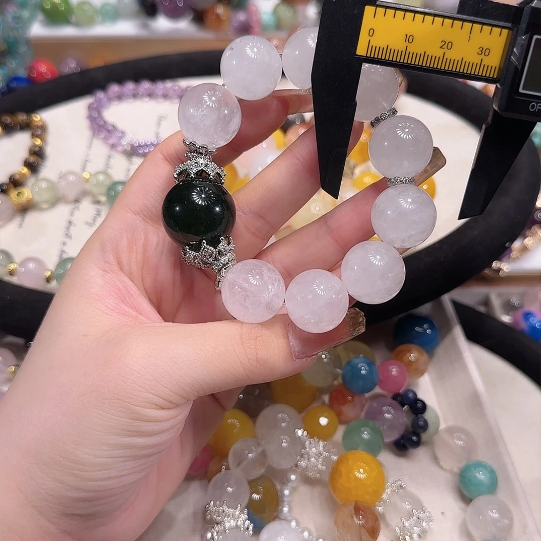 水晶手镯未镶嵌把