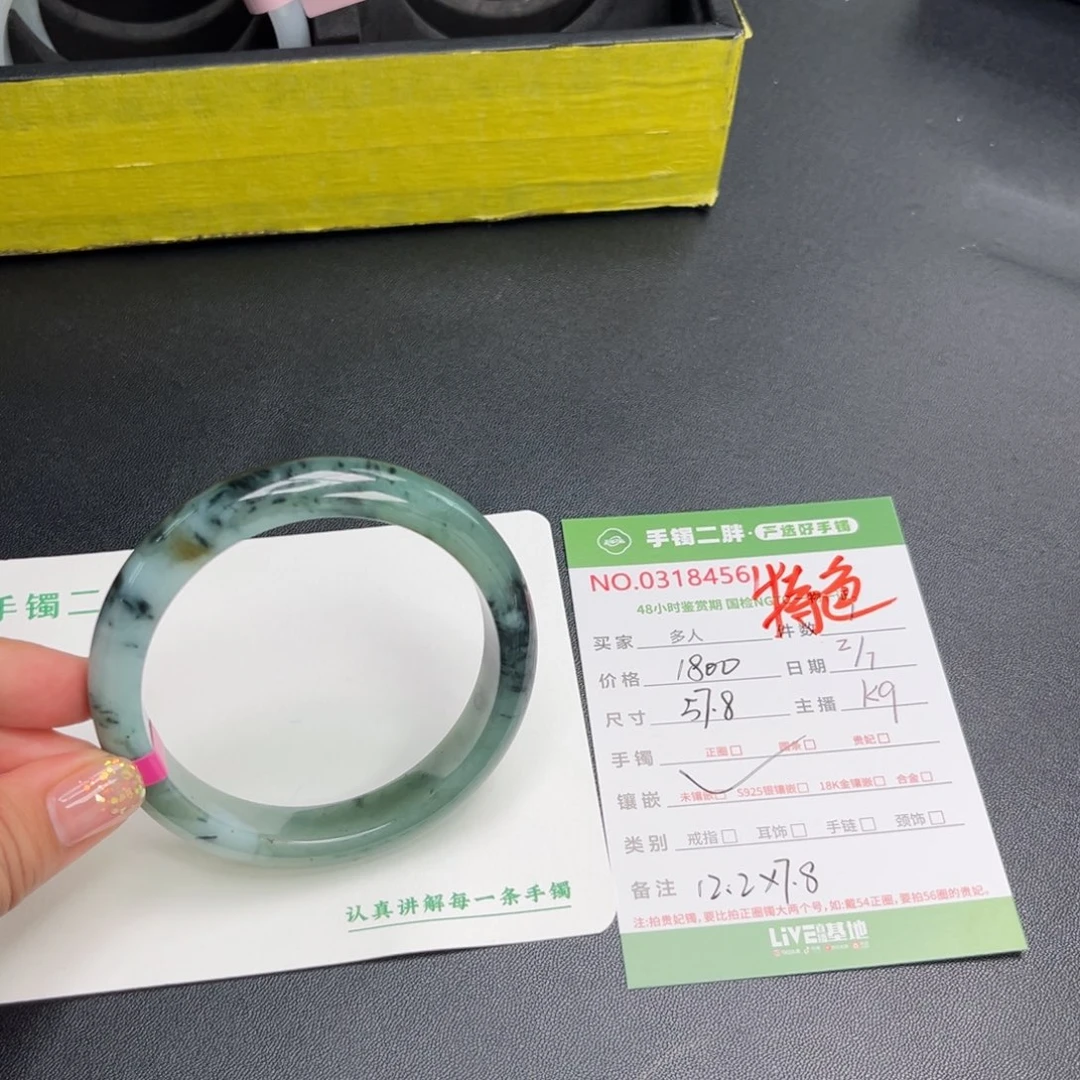 翡翠手镯未镶嵌多人