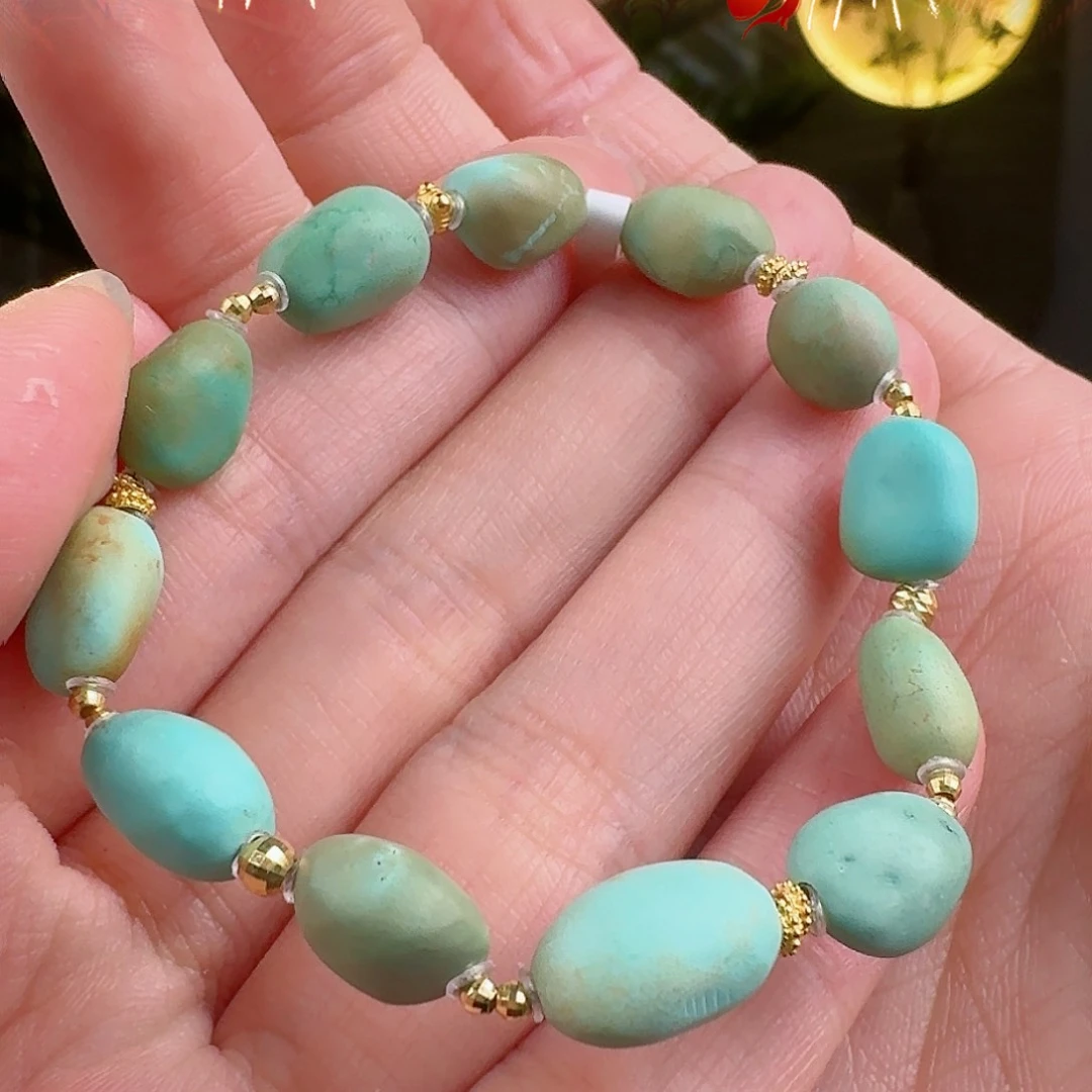 绿松石珠宝奇石未镶嵌