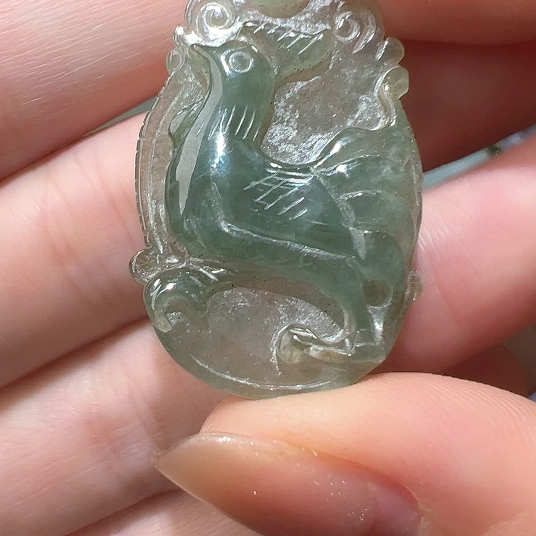 翡翠颈饰未镶嵌吊坠
