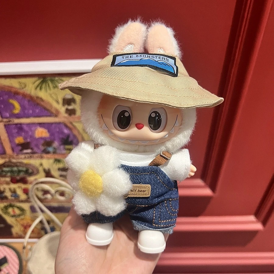 拉布布一代娃衣公仔衣服三代前方高能马卡龙套装可爱潮玩小春野