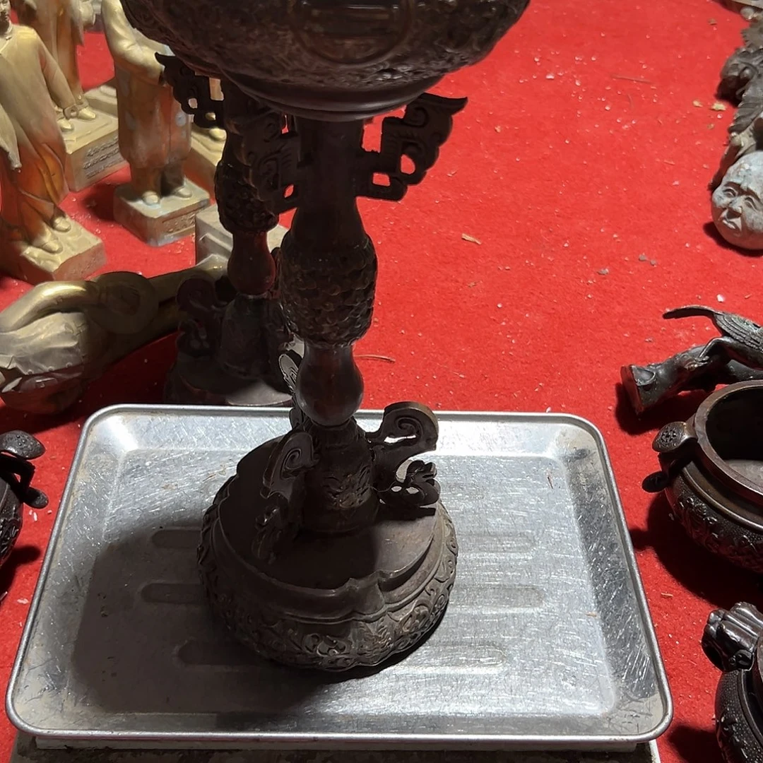 无***话黄铜摆件，文房摆件工艺品