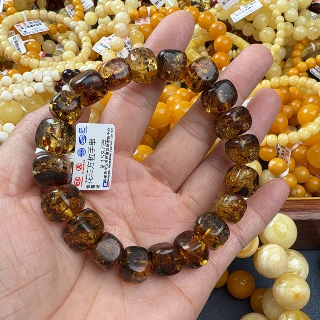 琥珀未镶嵌珠宝奇石