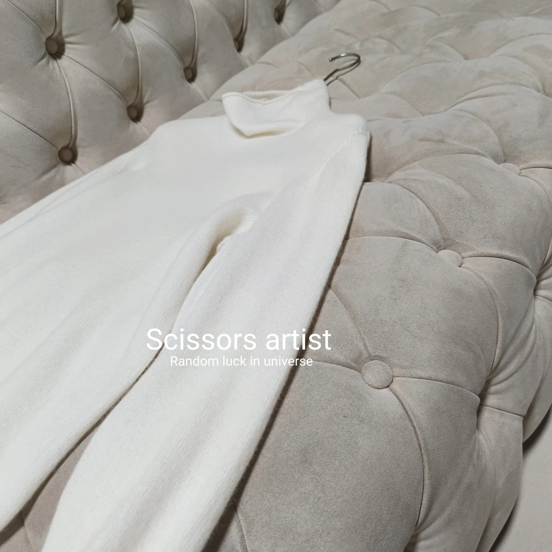 【Scissors artist】高端设计师走秀女装毛衣5704