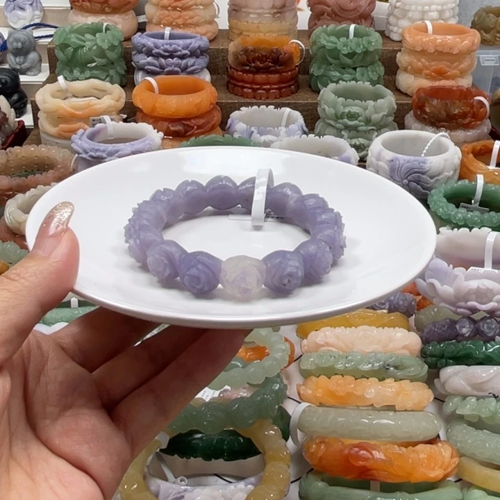 石英质玉未镶嵌手镯