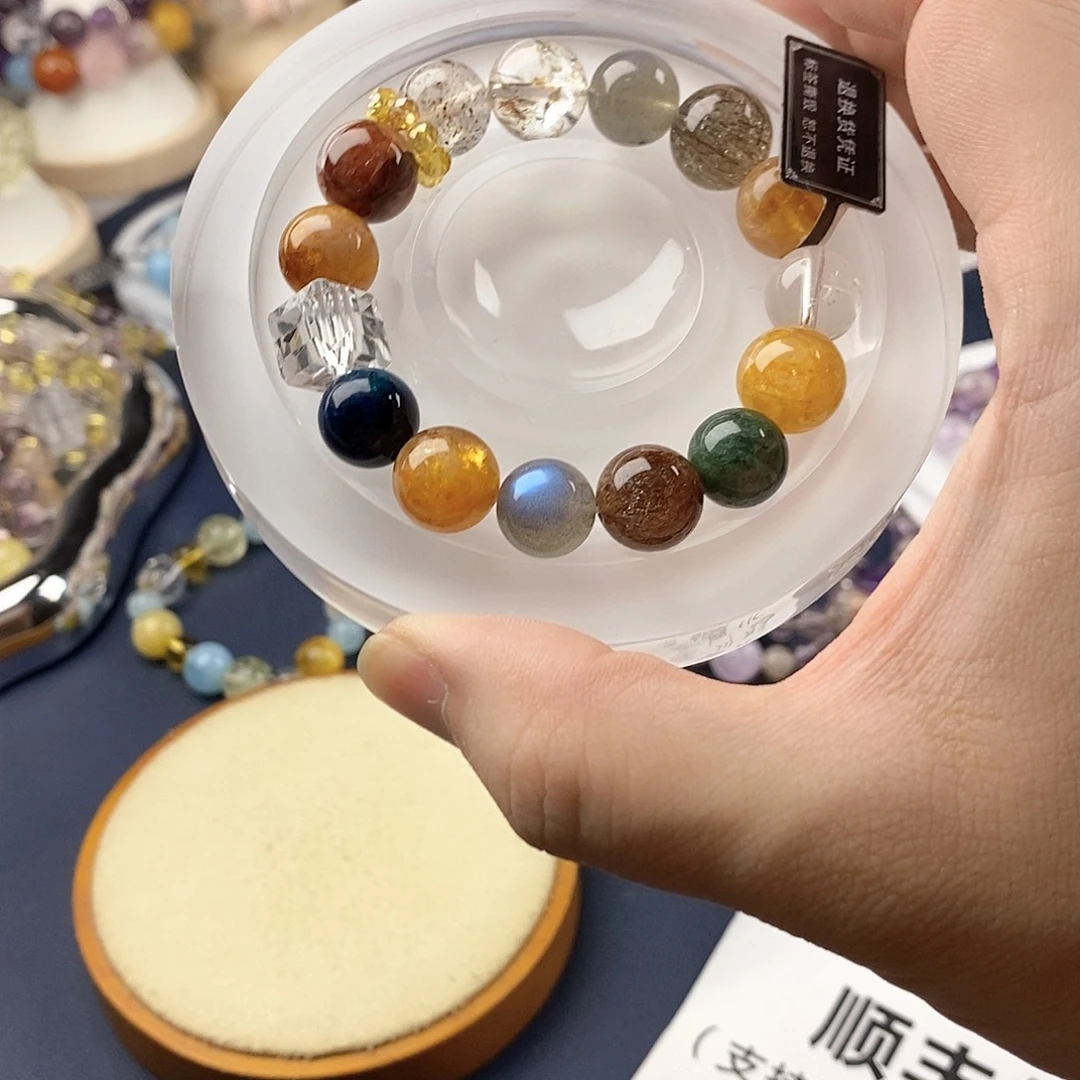 银S925镶嵌手链水晶
