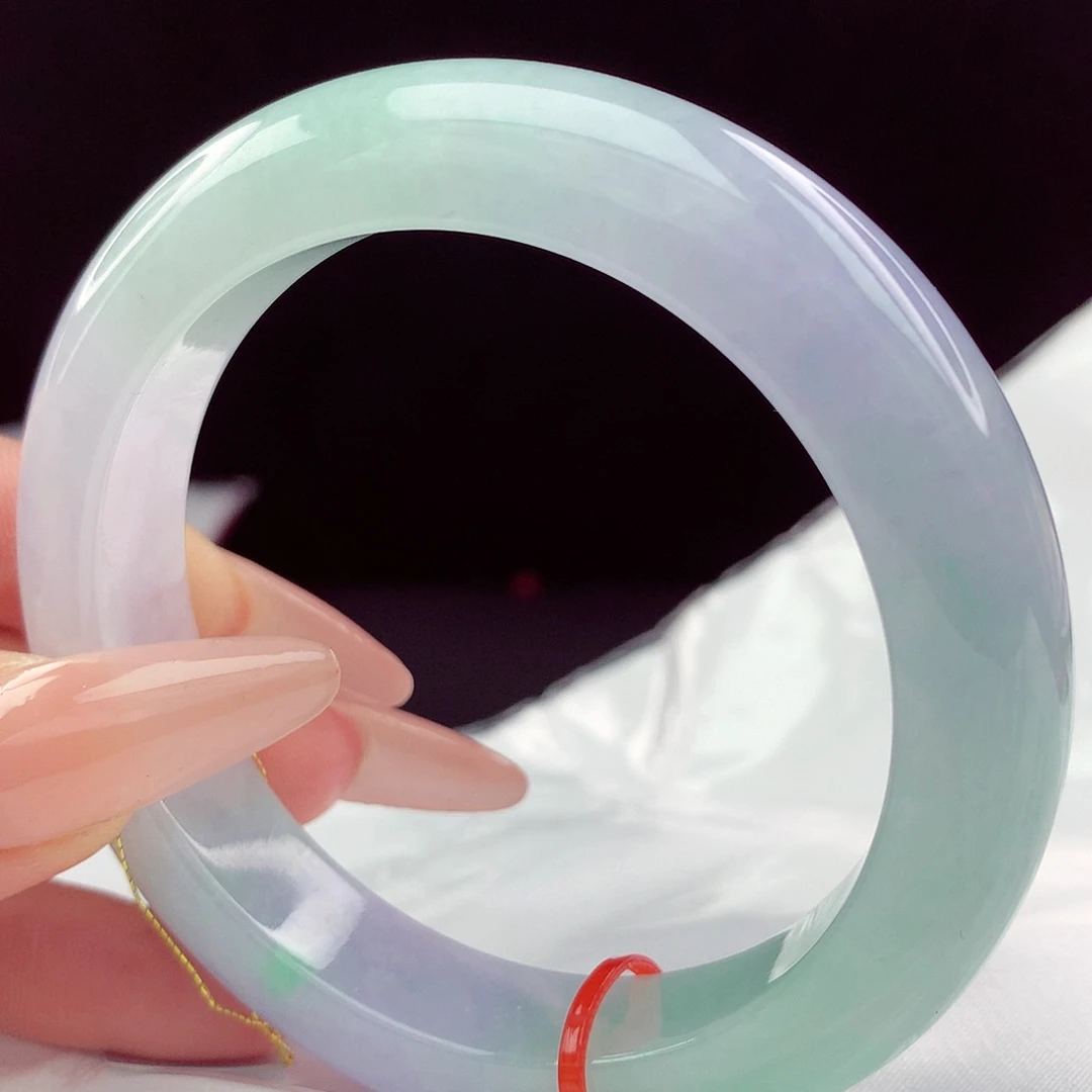 翡翠手镯未镶嵌58圈694