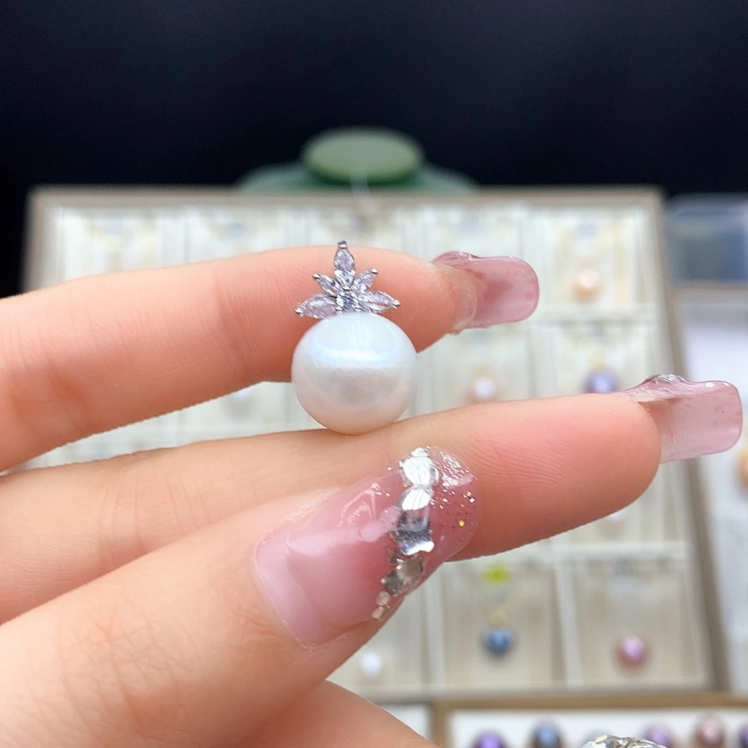淡水珍珠颈饰合金