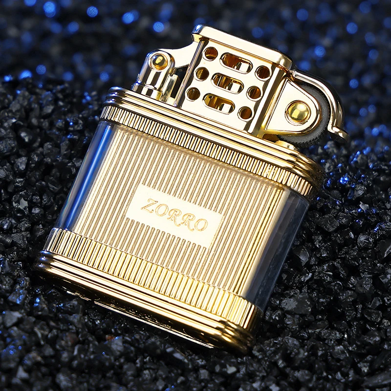 佐罗煤油打火机 透明仓老九门复古老式砂轮礼品