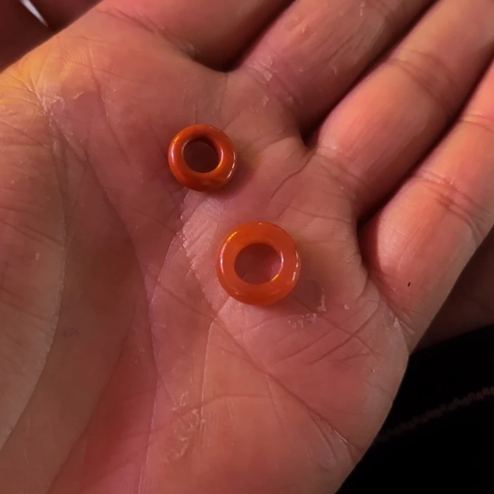 妹***鱼南红玛瑙未镶嵌颈饰