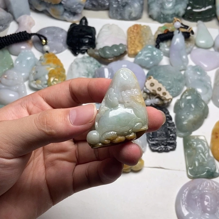 未镶嵌定制翡翠龙龟37