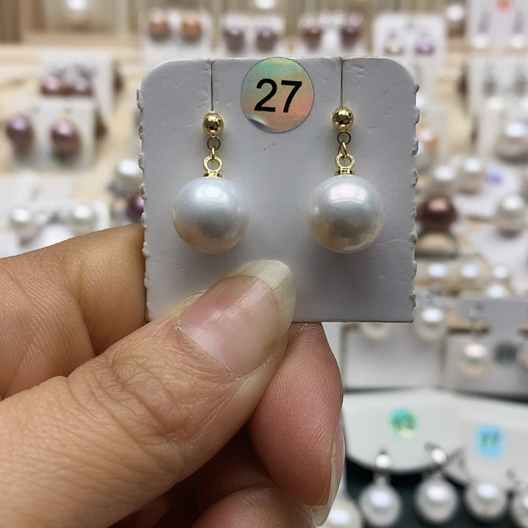 淡水珍珠颈饰银S925镶嵌