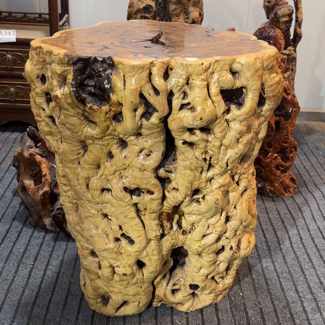 用***5龙纹鸡心枣木手工艺品