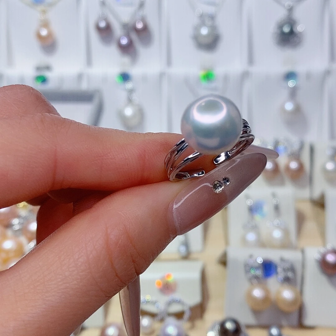 戒指未镶嵌淡水珍珠