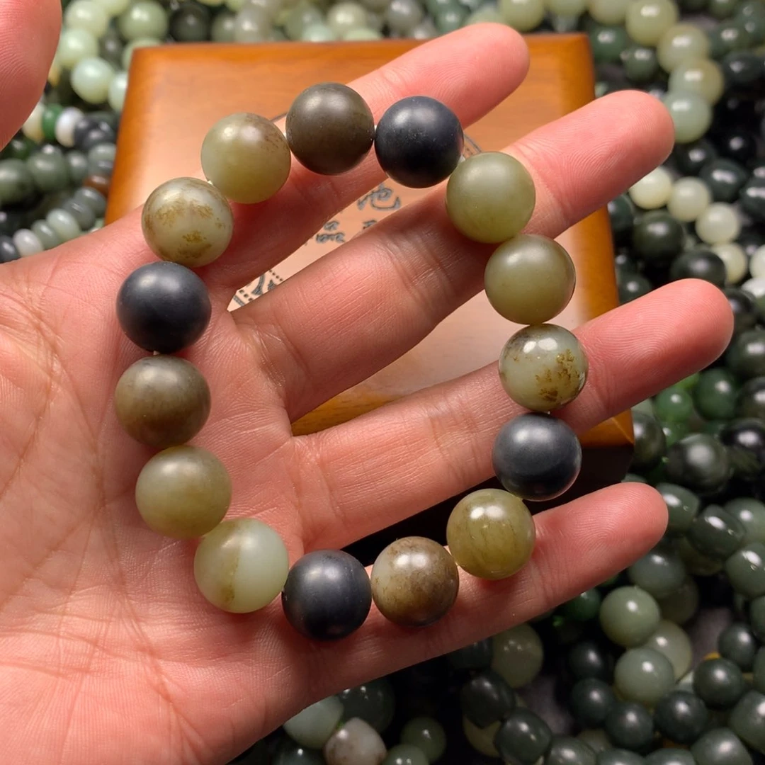 和田玉手链未镶嵌