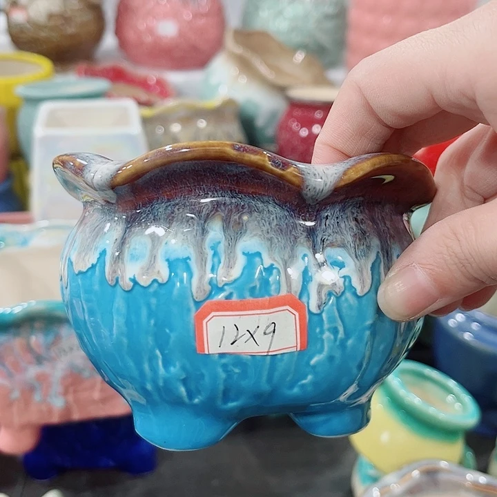 多肉陶瓷花盆满10元包邮